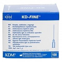 Игла Инъекционная 1,60 х 40 мм 16G KD-Fine 100 шт Иглы инъекционные медицинские купить в Продез Сочи