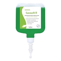 Sarasoft R дезинфицирующее жидкое мыло 1,2 л Жидкое антибактериальное мыло купить в Продез Сочи
