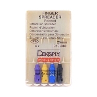 Спредер Finger spreaders № 10-40 L25 фиолетовый, желтый, синий, черный 4 шт