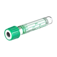 Пробирка вакуумная Vacuette 2 мл 13х75 мм с Li-гепарином для клинических исследований плазмы 50 шт Пробирки вакуумные для лаборатории купить в Продез Сочи