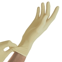 Перчатки латексные хирургические стерильные неопудренные текстурированные анатомические SFM 534492 размер 8,5 1 пара Перчатки купить в Продез Сочи