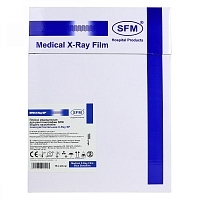 Рентгенпленка SFM X-Ray BF 18х24 см синечувствительная 100 листов Рентген пленка медицинская купить в Продез Сочи
