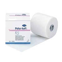 Бинт Paul Hartmann Peha-haft самофиксирующийся 3000120 6 см 20 м белый Бинты медицинские самофиксирующиеся купить в Продез Сочи