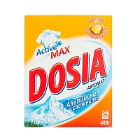 Dosia порошок стиральный Альпийская свежесть автомат 400 г Средства для стирки купить в Продез Сочи
