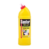 Sanfor Лимон чистящее средство для унитаза и раковин 0,75 л Средства для сантехники купить в Продез Сочи