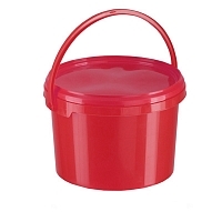 Контейнер для утилизации органических отходов МК-02 3 л класс В красный с ручкой Емкости класса В для утилизации для медицинских отходов купить в Продез Сочи
