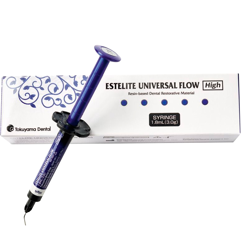 Estelite Universal Flow High L цвет А2 шприц 3 г 1,8 мл Материалы для стоматологии купить в Продез Сочи
