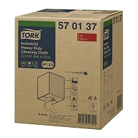Материал нетканый рулонный Tork Premium 570137 универсальный 1 слой 32х38 см 160 листов