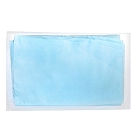 Простыня стерильная ламинированная с карманом 40 г/м 75х140 см Простыни стерильные купить в Продез Сочи