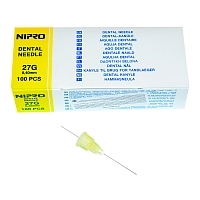 Иглы Nipro е/р 0,4х35 мм дентальные 100 шт