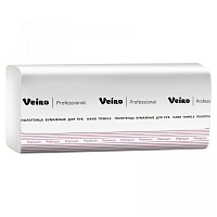 Полотенца Veiro Professional Premium V сложение 3 слоя 180 листов 15 шт Полотенца бумажные купить в Продез Сочи