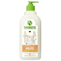 Жидкое мыло Synergetic Миндальное молочко 500 мл Туалетное мыло купить в Продез Сочи