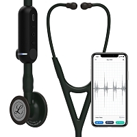 Стетоскоп Littmann Core Digital Rainbow Black Черный с радужным колоколом 8572 Стетоскопы и стетофонендоскопы медицинские купить в Продез Сочи