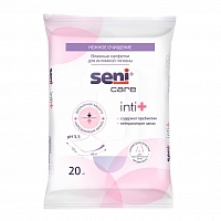 Салфетки влажные для интимной гигиены SENI CARE Inti+ 20 шт
