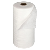 Полотенце в рулоне 35х70 см спанлейс плотность 35 белый 100 листов Полотенца бумажные купить в Продез Сочи