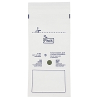 Пакет для стерилизации из влагопрочной бумаги белый iPACK 250х320 мм 100 шт Пакеты стерилизационные влагопрочные купить в Продез Сочи