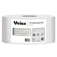 Туалетная бумага Veiro Professional Basic 1 слой 200 м 12 шт Туалетная бумага купить в Продез Сочи