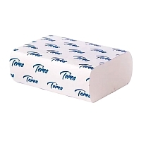 Полотенца Терес Стандарт Т-0225 V-ZZ сложение 1 слой 35 г/м 22x23 см 250 листов 20 шт Полотенца бумажные купить в Продез Сочи