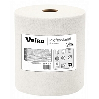 Полотенца Veiro Professional Premium центральная вытяжка 2 слоя 720 листов 180 м белые Полотенца бумажные купить в Продез Сочи