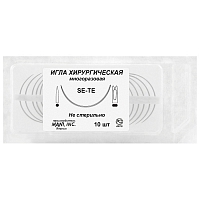 Игла хирургическая колющая Mani SE-TE 41 3/8 10 шт Иглы хирургические купить в Продез Сочи