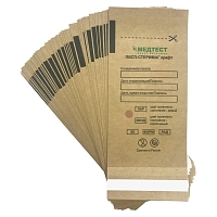 Пакеты для стерилизации из крафт-бумаги самозаклеивающиеся ПБСП-СтериМаг Медтест 60х100 мм 100 шт