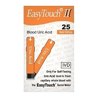 ИзиТач тест-полоски мочевая кислота EasyTouch Uric Acid 25 шт