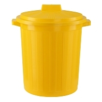 Бак для утилизации медицинских отходов КМ-проект класс Б 12 л желтый