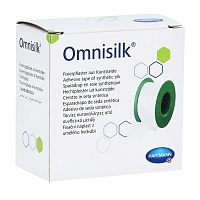 Пластырь Omnisilk гипоаллергенный шелк 2,5 см 5 м Пластырь медицинский купить в Продез Сочи