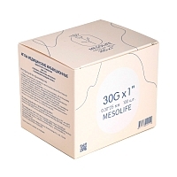 Игла для мезотерапии Mesolife 30G 0,3х25 мм 100 шт Иглы для мезотерапии купить в Продез Сочи
