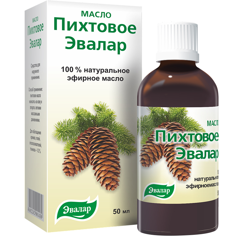 Масло эфирное пихтовое фл 50мл Эвалар ЗАО Масло косметическое купить в Продез Сочи