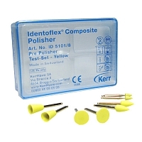 Набор полиров Identoflex Composite Polishers TestSet 5101/8 для предварительной полировки и композитов 8 шт
