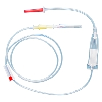 Система для переливания крови ПК-21-01 с металлическим шипом 180 шт