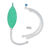 Контур дыхательный растягивающийся для взрослых Int'Air Medical CRACC80/1234 с 2 влагосборниками и принадлежностями
