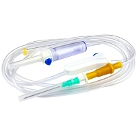 Система инфузионная с пластик.шипом типа Луер SF Medical 150 см 21G x 1/2" (0,8x40мм) 25 шт Переливание крови и растворов купить в Продез Сочи