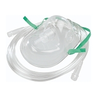 Маска кислородная AEROpart для взрослых с трубкой 2 м размер L