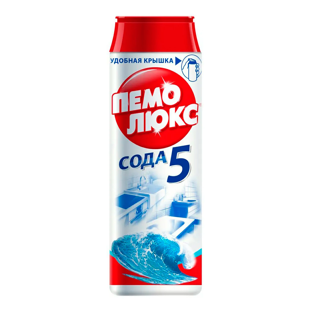Пемолюкс Сода 5 Морской бриз чистящий порошок 480 г Средства для сантехники купить в Продез Сочи