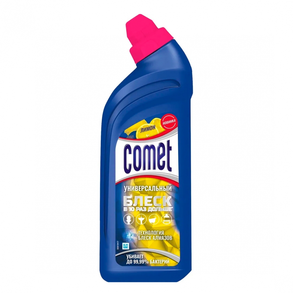 Средство чистящее Универсальное Comet Лимон гель 450 мл Средства для мойки стен и полов купить в Продез Сочи