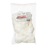 Шарики ватные стерильные белые 100 шт Ватные шарики медицинские купить в Продез Сочи