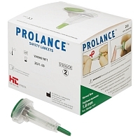 Ланцет автоматический Prolance Normal Flow 1,8 мм 21G зеленый 200 шт Ланцеты медицинские купить в Продез Сочи