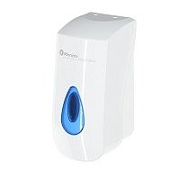 Дозатор жидкого мыла Merida top mini DTN102 синяя капля 0,4 л Дозаторы для антисептиков и жидкого мыла купить в Продез Сочи