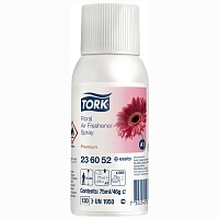 Освежитель воздуха Tork Premium 236052 аэрозольный Цветочный 75 мл 12 шт Освежители воздуха купить в Продез Сочи