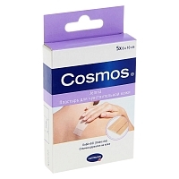Пластырь Cosmos sensitive для чувствительной кожи 6х10 см 5 шт Пластырь медицинский купить в Продез Сочи