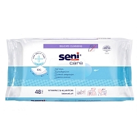 Салфетки влажные Seni Care с витамином E и аллантоином SE-231-W048-002 48 шт Салфетки влажные купить в Продез Сочи
