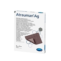 Повязка Paul Hartmann Atrauman Ag 4995707 с серебром стерильная 5х5 см 3 шт Повязки медицинские купить в Продез Сочи
