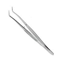 Пинцет зубной изогнутый СТ-10-125 Surgicon 150 мм  Пинцеты медицинские купить в Продез Сочи