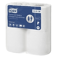 Туалетная бумага Tork Advanced 120158 2 слоя 9,5х23 см 184 листа 96 шт Туалетная бумага купить в Продез Сочи