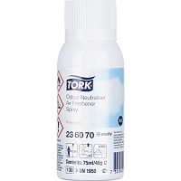 Освежитель воздуха Tork Premium 236070 аэрозольный Нейтрализатор 75 мл 12 шт Освежители воздуха купить в Продез Сочи