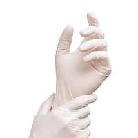 Перчатки латексные смотровые нестерильные неопудренные 240-250 мм РМУ AQL 1 размер S Перчатки нестерильные медицинские купить в Продез Сочи