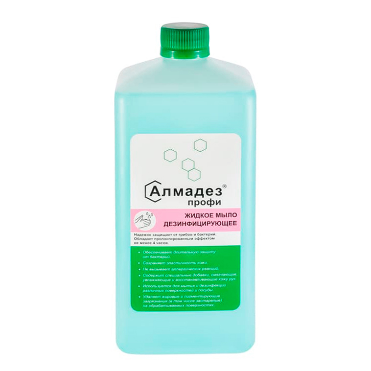 Алмадез-Профи жидкое мыло 1 л диспенсопак Жидкое антибактериальное мыло купить в Продез Сочи