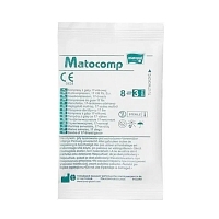 Салфетки стерильные марлевые Matocomp 5х5 см 8 слоев MR-102-B003-001 3 шт Салфетки для медицинских целей купить в Продез Сочи